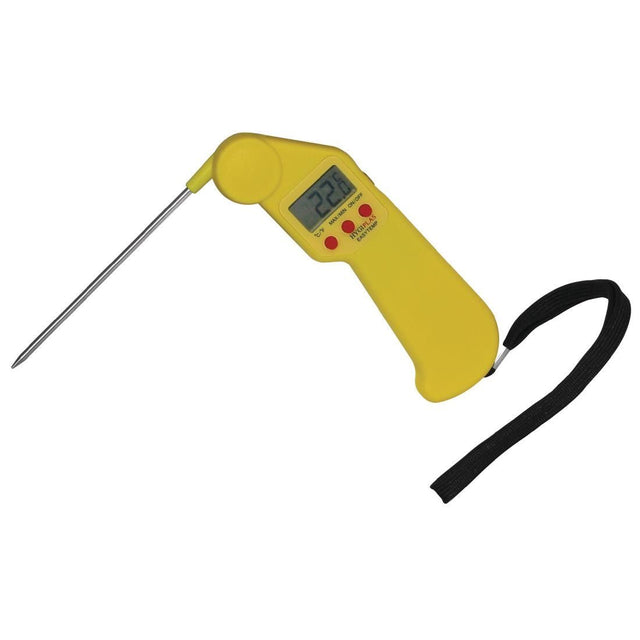 Hygiplas Easytemp Colour Coded Yellow Thermometer JD Catering Equipment Solutions Ltd