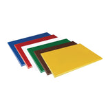 Hygiplas Extra Thick High Density Blue Chopping Board Large JD Catering Equipment Solutions Ltd