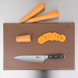 Hygiplas Extra Thick High Density Brown Chopping Board Standard JD Catering Equipment Solutions Ltd