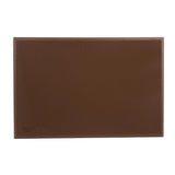 Hygiplas Extra Thick High Density Brown Chopping Board Standard JD Catering Equipment Solutions Ltd