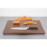 Hygiplas Extra Thick High Density Brown Chopping Board Standard JD Catering Equipment Solutions Ltd