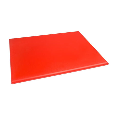 Hygiplas Extra Thick High Density Red Chopping Board Large JD Catering Equipment Solutions Ltd