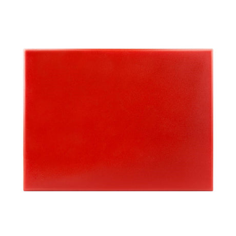 Hygiplas Extra Thick High Density Red Chopping Board Large JD Catering Equipment Solutions Ltd