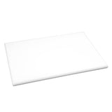 Hygiplas Extra Thick High Density White Chopping Board Standard JD Catering Equipment Solutions Ltd