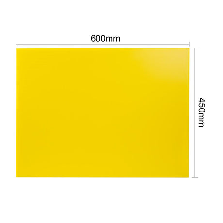 Hygiplas Extra Thick High Density Yellow Chopping Board Large JD Catering Equipment Solutions Ltd