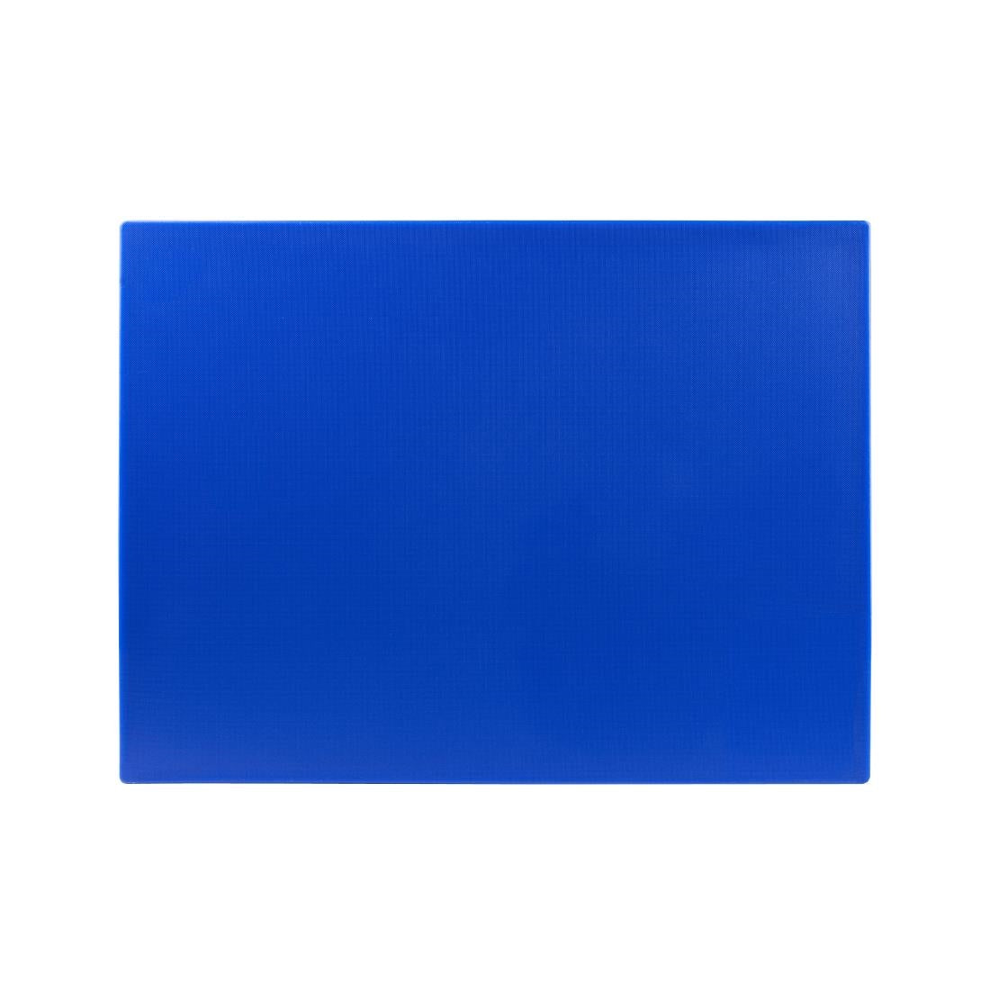 Hygiplas Extra Thick Low Density Blue Chopping Board Large JD Catering Equipment Solutions Ltd