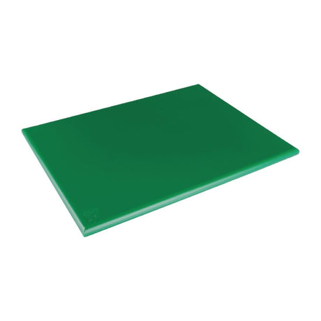 Hygiplas Extra Thick Low Density Green Chopping Board Large JD Catering Equipment Solutions Ltd