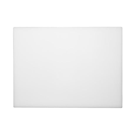 Hygiplas Extra Thick Low Density White Chopping Board Large JD Catering Equipment Solutions Ltd