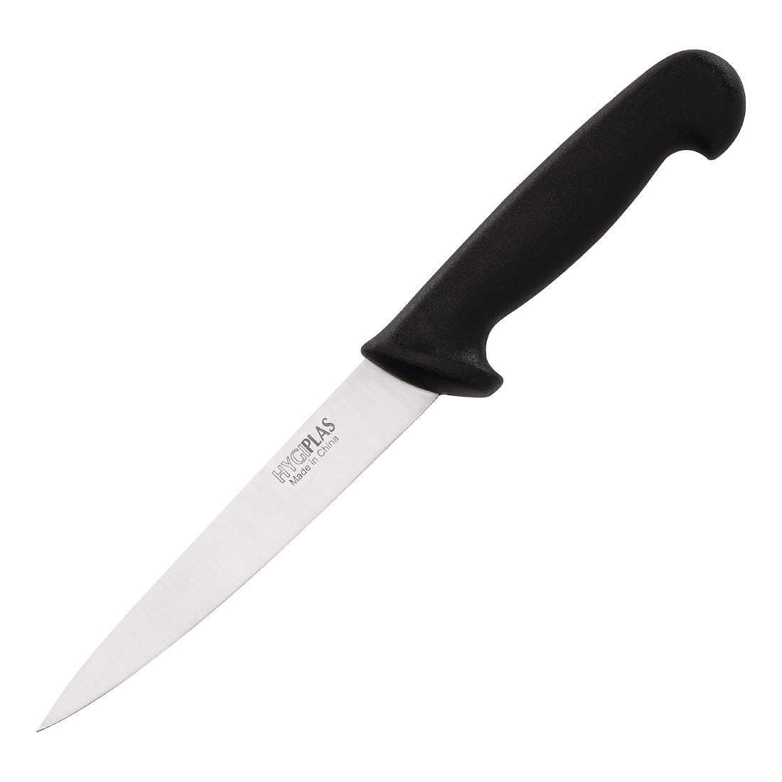 Hygiplas Fillet Knife Black 15cm JD Catering Equipment Solutions Ltd