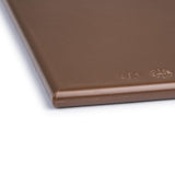 Hygiplas High Density Brown Chopping Board Standard JD Catering Equipment Solutions Ltd