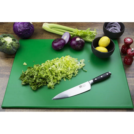 Hygiplas High Density Green Chopping Board Large JD Catering Equipment Solutions Ltd