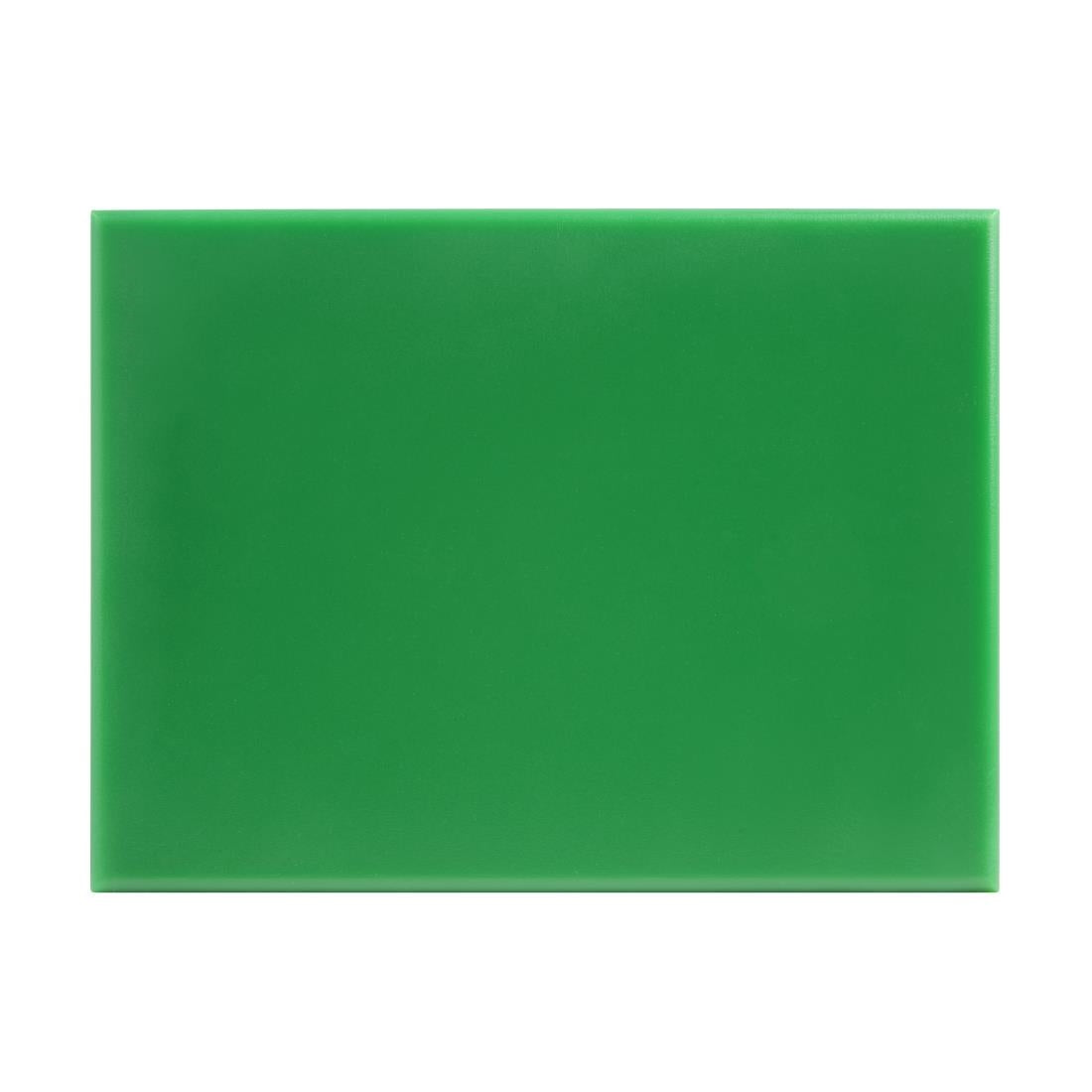 Hygiplas High Density Green Chopping Board Small JD Catering Equipment Solutions Ltd