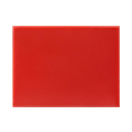 Hygiplas High Density Red Chopping Board Small JD Catering Equipment Solutions Ltd