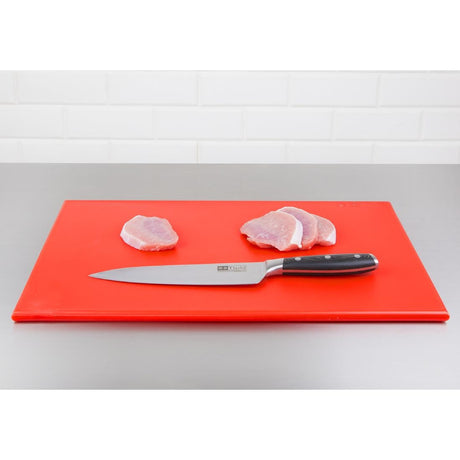 Hygiplas High Density Red Chopping Board Standard JD Catering Equipment Solutions Ltd