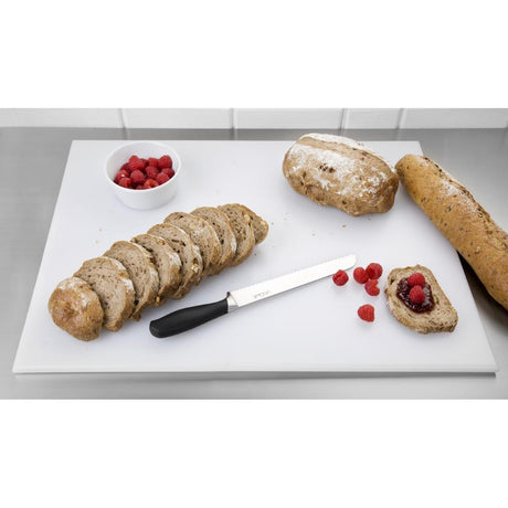 Hygiplas High Density White Chopping Board Large JD Catering Equipment Solutions Ltd