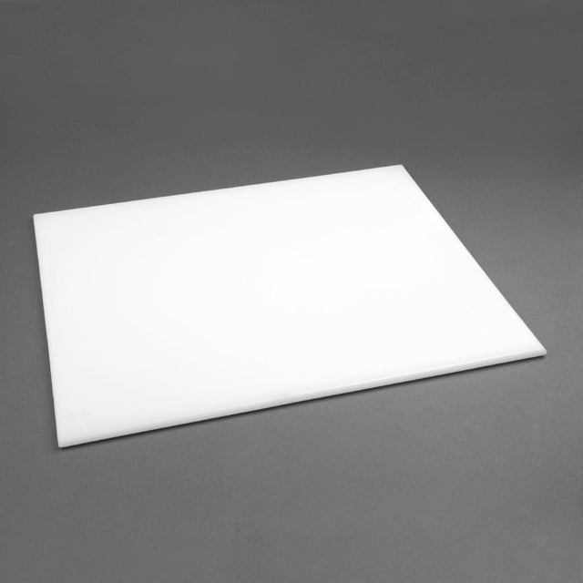 Hygiplas High Density White Chopping Board Large JD Catering Equipment Solutions Ltd