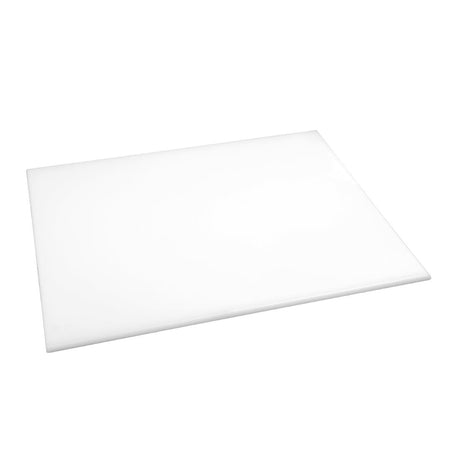 Hygiplas High Density White Chopping Board Large JD Catering Equipment Solutions Ltd