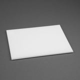 Hygiplas High Density White Chopping Board Small JD Catering Equipment Solutions Ltd