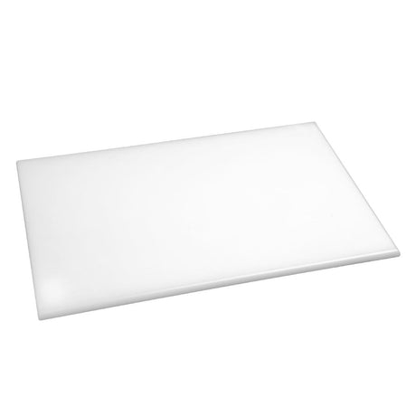 Hygiplas High Density White Chopping Board Standard JD Catering Equipment Solutions Ltd