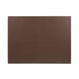 Hygiplas Low Density Brown Chopping Board Large JD Catering Equipment Solutions Ltd