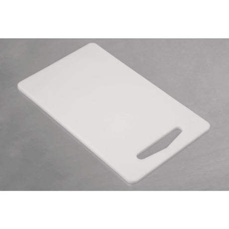 Hygiplas Low Density Cutting Board White JD Catering Equipment Solutions Ltd