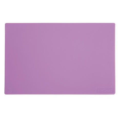 Hygiplas Low Density Purple Chopping Board JD Catering Equipment Solutions Ltd