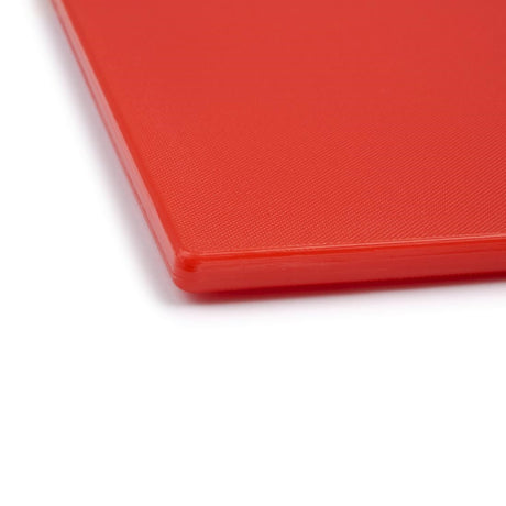 Hygiplas Low Density Red Chopping Board Large JD Catering Equipment Solutions Ltd