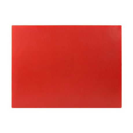 Hygiplas Low Density Red Chopping Board Large JD Catering Equipment Solutions Ltd