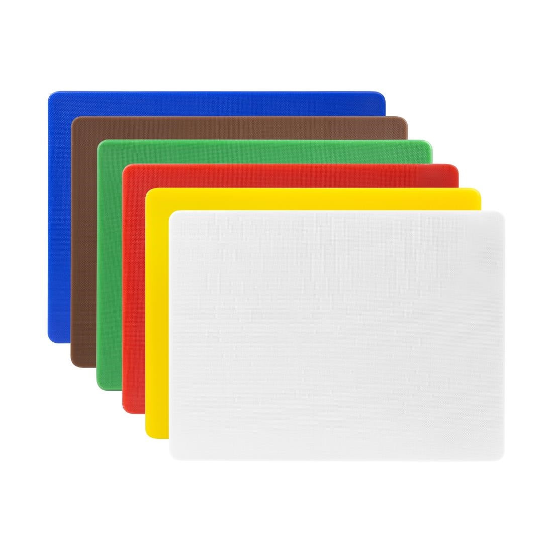 Hygiplas Low Density Small Chopping Boards (Pack of 6) JD Catering Equipment Solutions Ltd