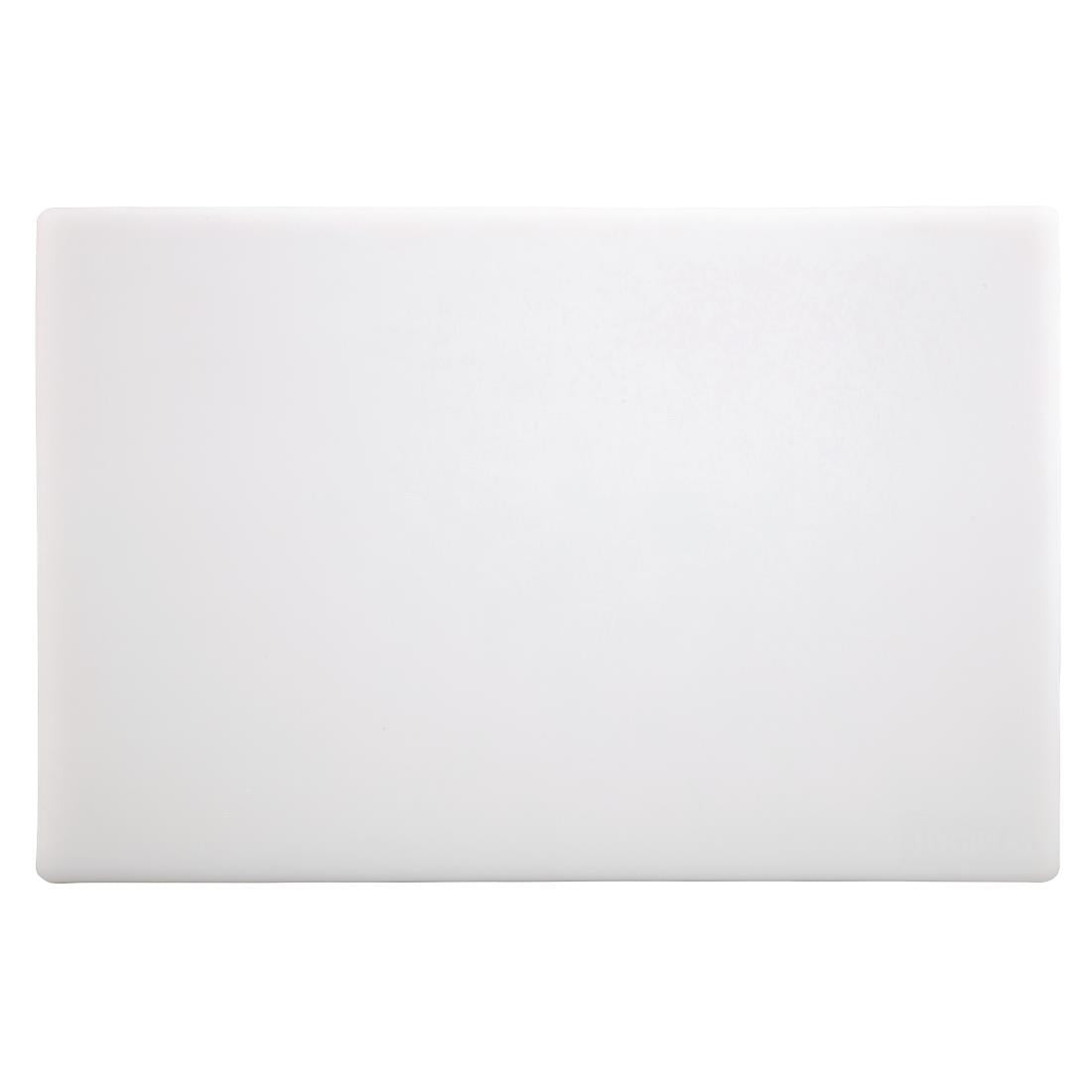 Hygiplas Low Density White Chopping Board Standard JD Catering Equipment Solutions Ltd