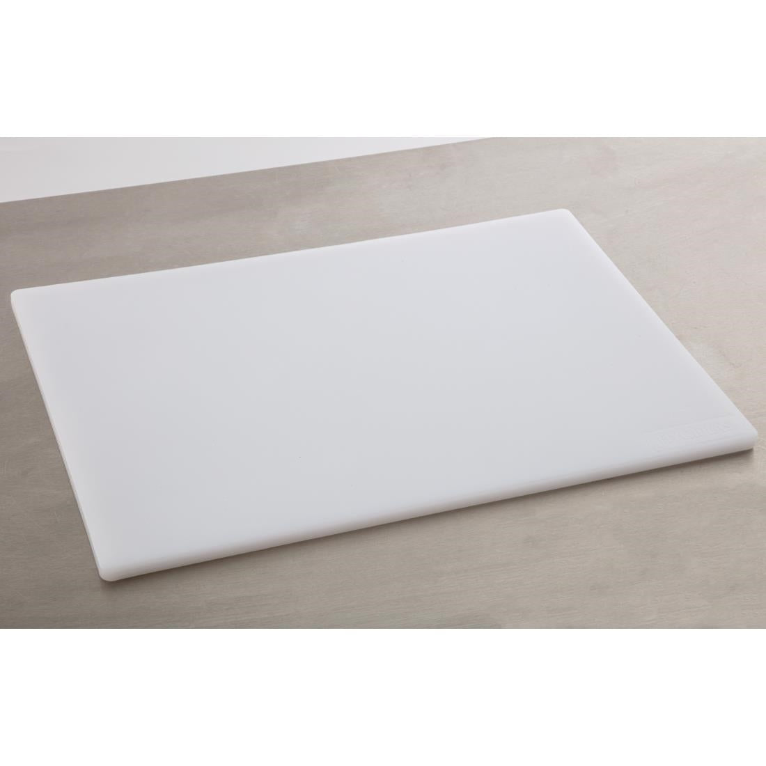 Hygiplas Low Density White Chopping Board Standard JD Catering Equipment Solutions Ltd