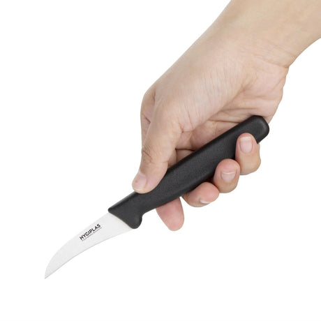 Hygiplas Paring Knife Black 6.5cm JD Catering Equipment Solutions Ltd