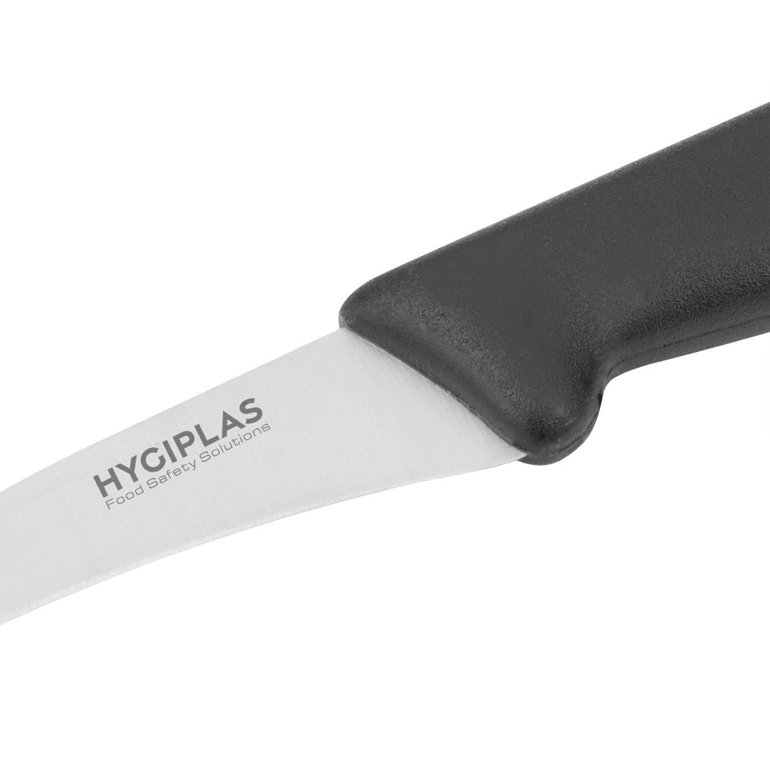 Hygiplas Paring Knife Black 6.5cm JD Catering Equipment Solutions Ltd