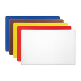 Hygiplas Thick Low Density Chopping Board Set JD Catering Equipment Solutions Ltd