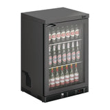 FP721 IMC Mistral M60 Bottle Cooler F77/151/B - Glass Door - Black Painted Frame - H 850 mm - W 600 mm - 0.225 kW - JD Catering Equipment Solutions Ltd