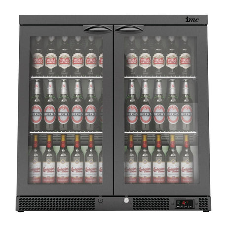 IMC Mistral M90 Double Door Bottle Cooler 214Ltr F77/250/B JD Catering Equipment Solutions Ltd