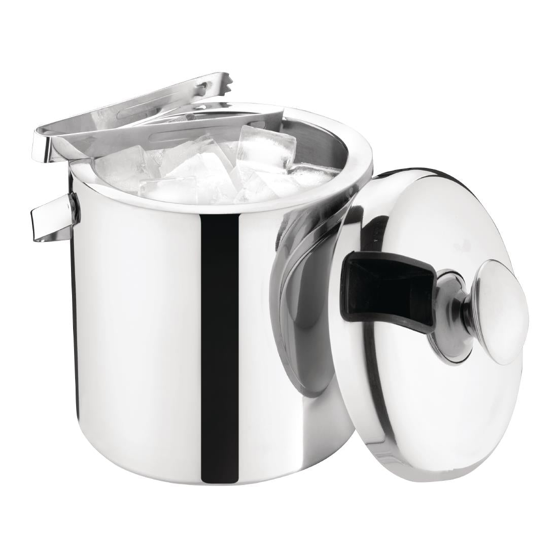 Ice Bucket with Lid and Tongs 1.23Ltr JD Catering Equipment Solutions Ltd