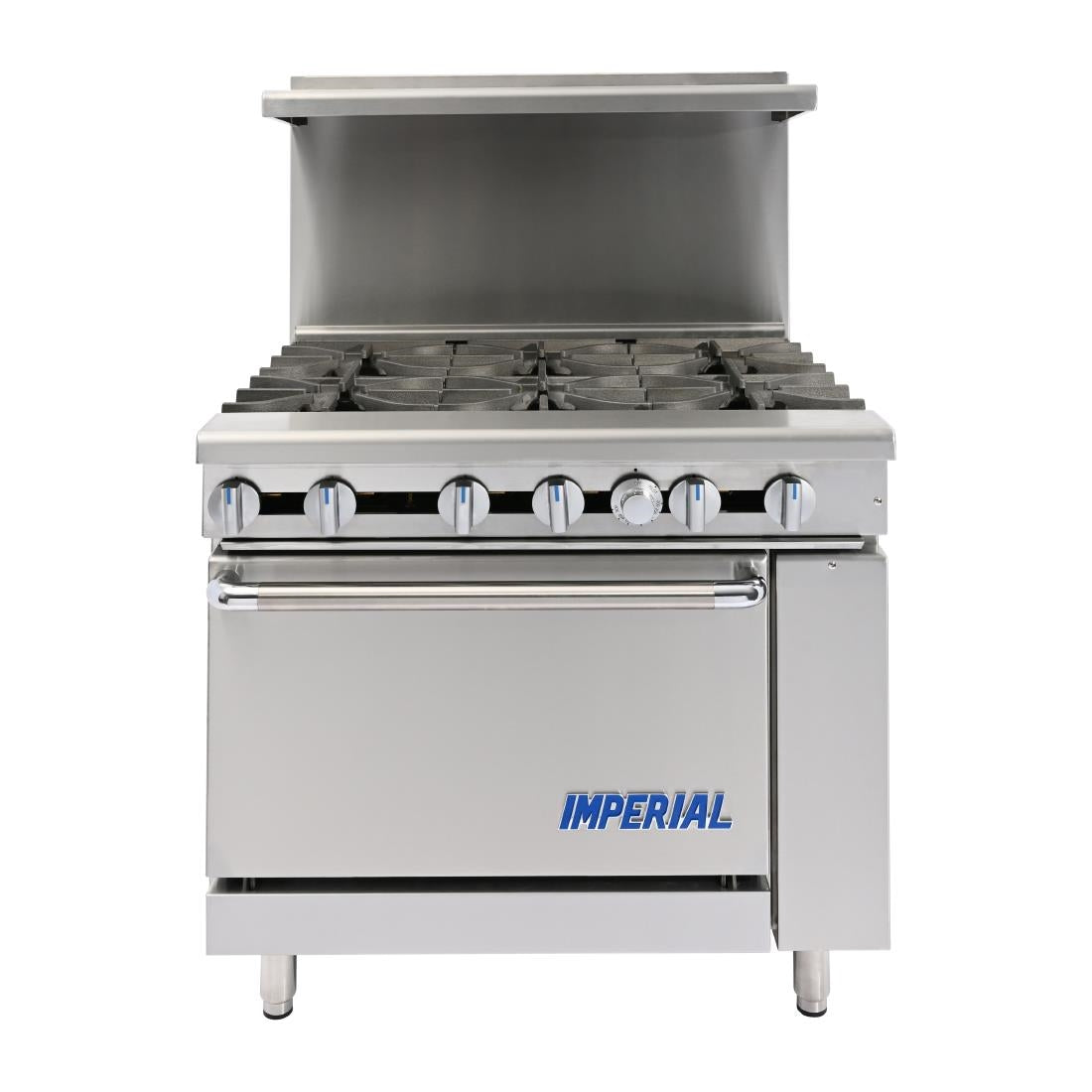 Imperial 6 Burner Natural Gas Oven Range IR6-N JD Catering Equipment Solutions Ltd