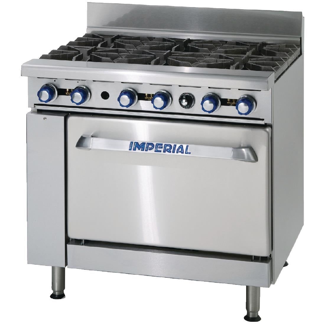 Imperial 6 Burner Natural Gas Oven Range IR6-N JD Catering Equipment Solutions Ltd