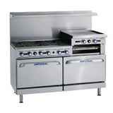 CB102-N Imperial 6 Burner Natural Gas Oven Range with Griddle IR6RG24-N - JD Catering Equipment Solutions Ltd
