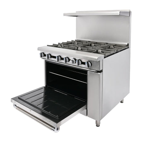 Imperial 6 Burner Propane Gas Oven Range IR6-P JD Catering Equipment Solutions Ltd