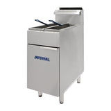 Imperial Twin Tank Twin Basket Free Standing Natural Gas/LPG Fryer IFS-2525 JD Catering Equipment Solutions Ltd