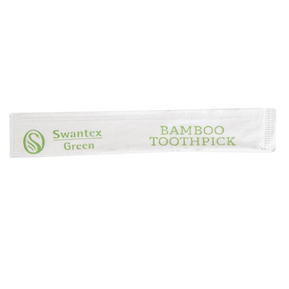 Individually Wrapped Biodegradable Bamboo Toothpicks (Pack of 1000) JD Catering Equipment Solutions Ltd