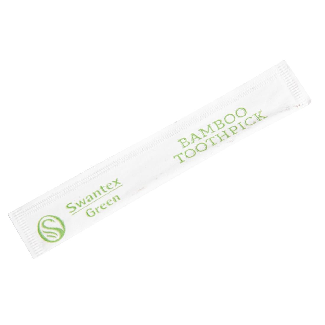 Individually Wrapped Biodegradable Bamboo Toothpicks (Pack of 1000) JD Catering Equipment Solutions Ltd