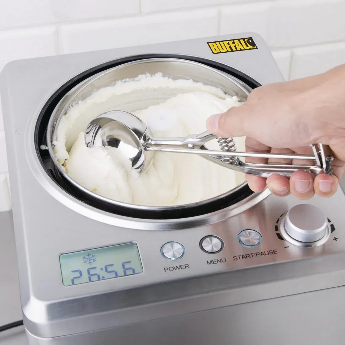 J091 Vogue Stainless Steel Portioner Size 12 - JD Catering Equipment Solutions Ltd
