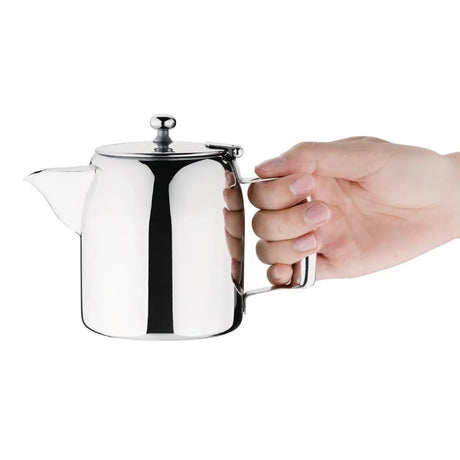 J322 Olympia Cosmos Stainless Steel Teapot 570ml - JD Catering Equipment Solutions Ltd
