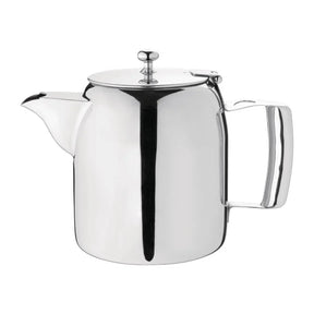 J323 Olympia Cosmos Stainless Steel Teapot 910ml - JD Catering Equipment Solutions Ltd