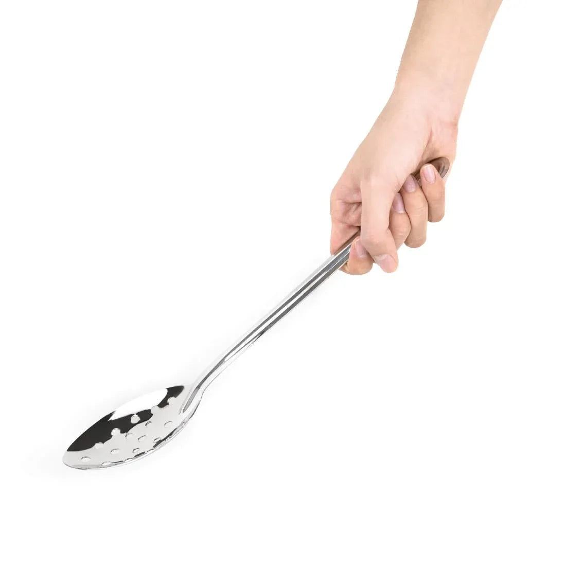 J640 Vogue Stainless Steel Perforated Serving Spoon - JD Catering Equipment Solutions Ltd
