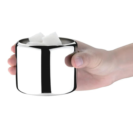 J729 Olympia Concorde Stainless Steel Sugar Bowl 84mm - JD Catering Equipment Solutions Ltd