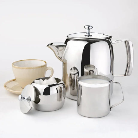 J733 Olympia Concorde Stainless Steel Milk Jug 285ml - JD Catering Equipment Solutions Ltd